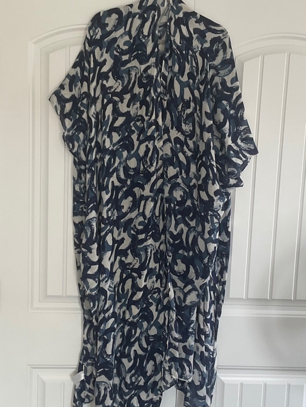 Maxi Kaftan indigo OS